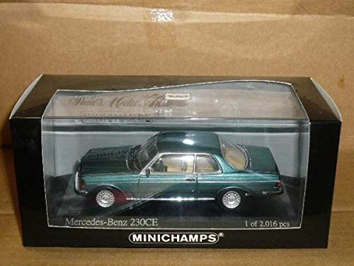 Amazon | 1/43 Mini Champs Mercedes-Benz 230 CE 1977 turquoise